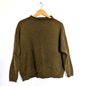 Gentle Herd Olive Green Sweater
